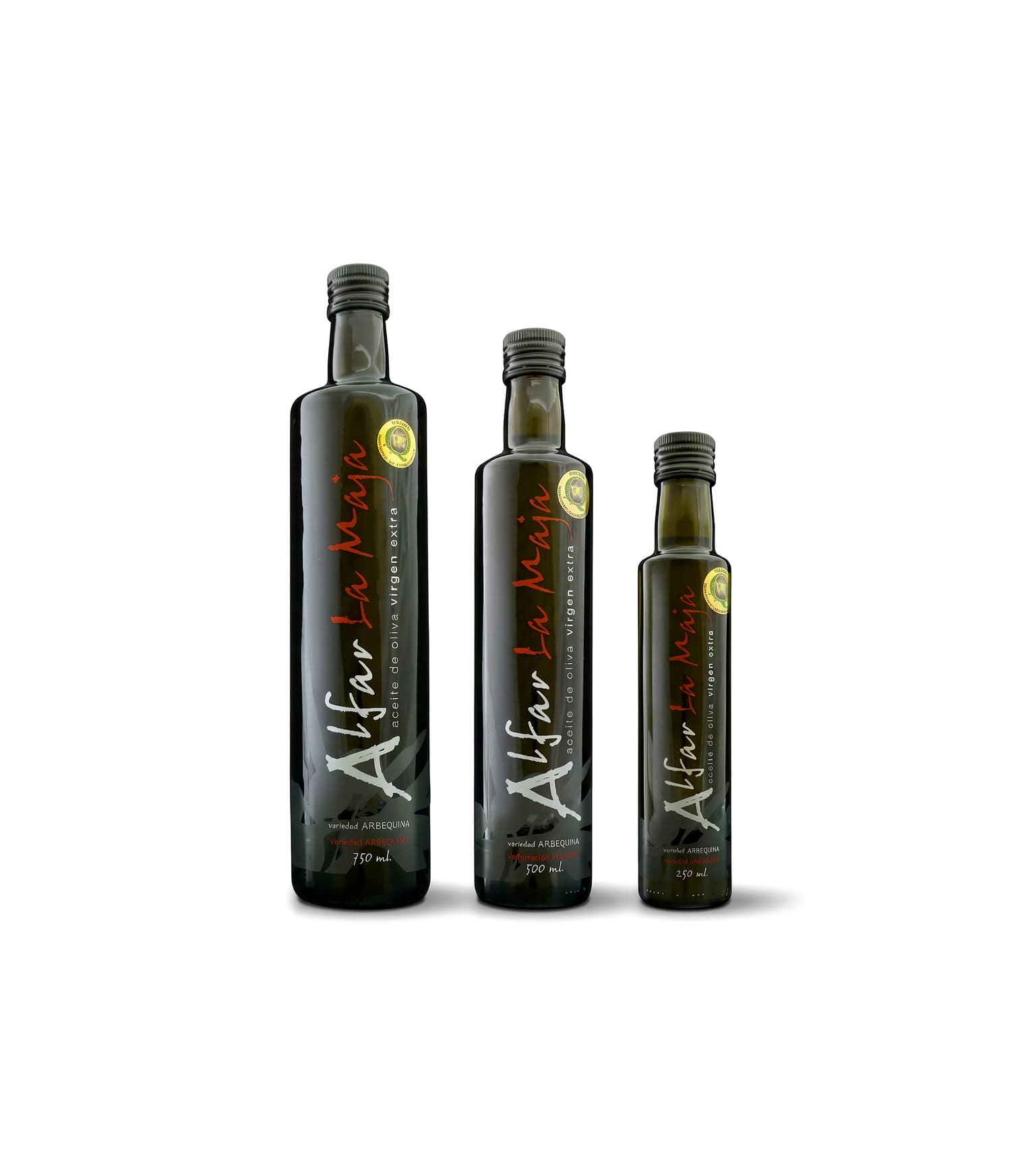 Alfar La Maja - Botellas de vidrio de 75cl, 50cl y 25cl