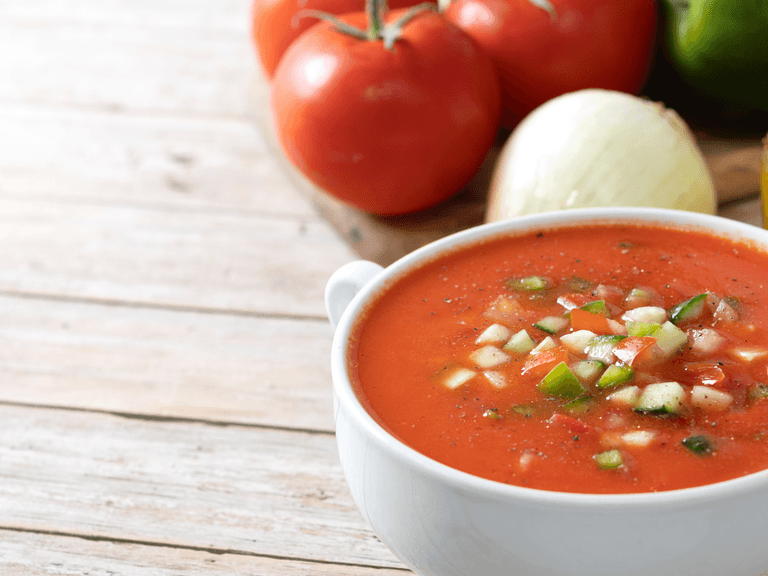 Receta de Gazpacho Casero: Ingredientes y Trucos Receta de Gazpacho Casero: Ingredientes y Trucos